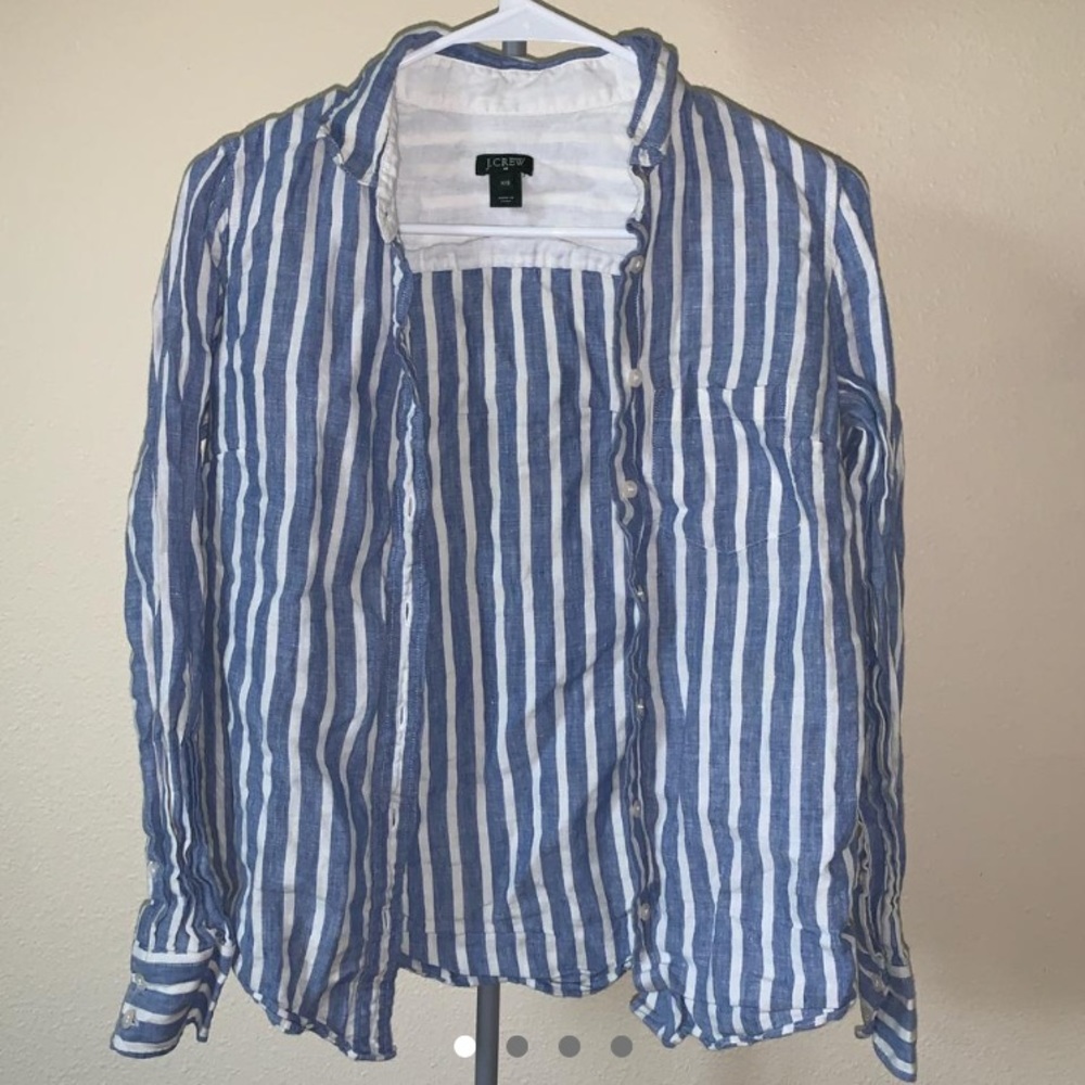 J Crew Striped Women’s Button Down